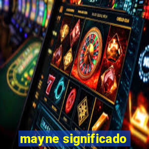 mayne significado